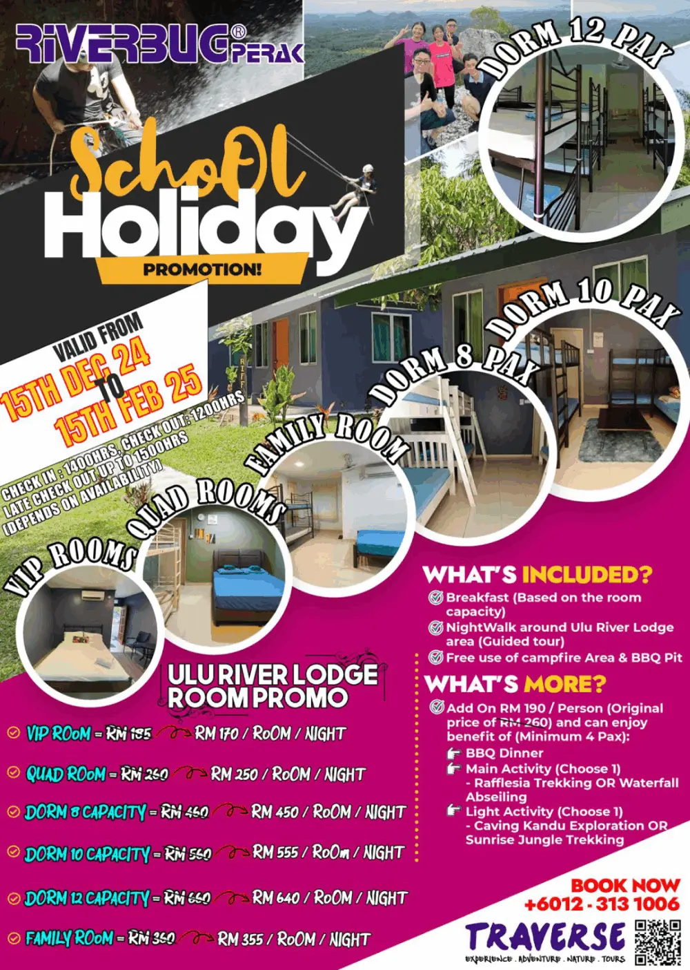 School Holidays Promo 